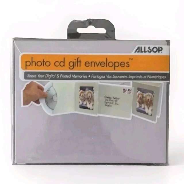 Allsop Photo CD/DVD Gift Envelopes – Pack of 3 (29206)
