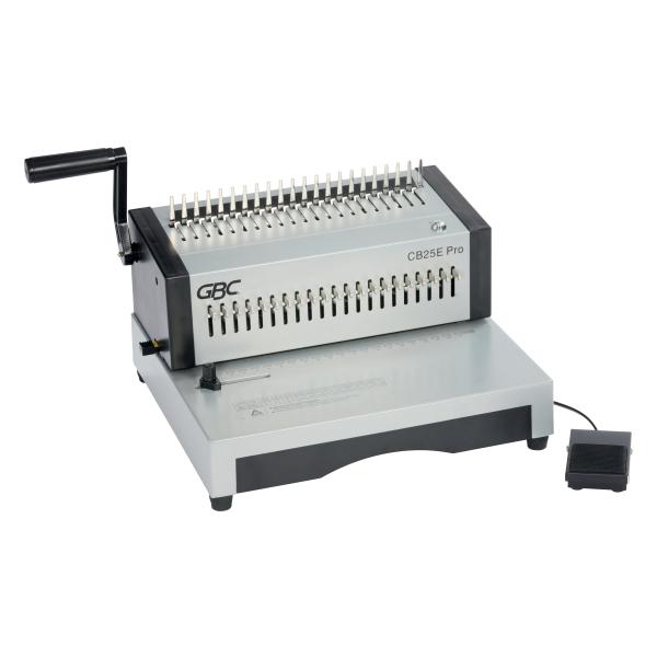 GBC CombBind CB25E Pro Heavy-Duty Electric Comb Binding Machine (4410038)