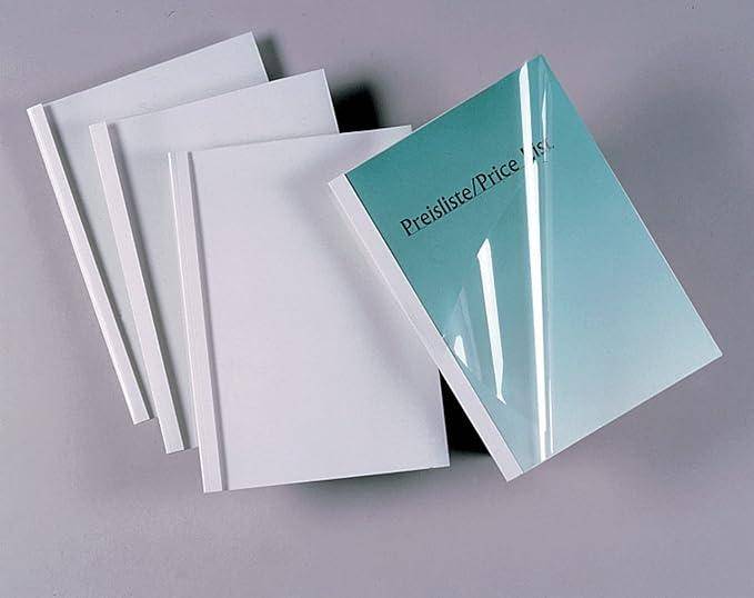 GBC Standard ThermaBind™ Covers A4 6mm White Pack of 100