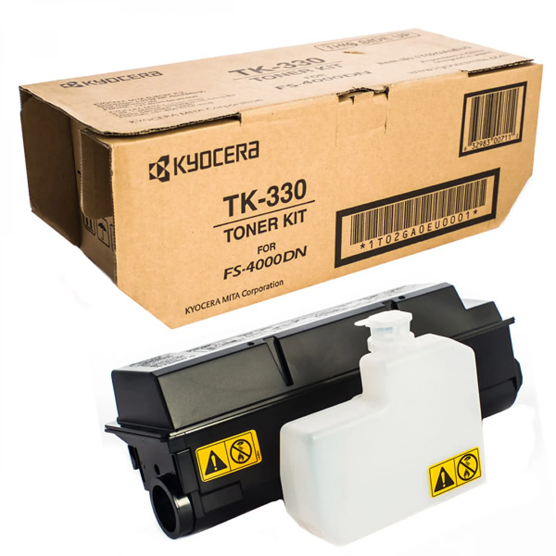 Kyocera TK-330 Black Toner Cartridge for FS-4000DN – 20,000 Pages (1T02GA0EU0)