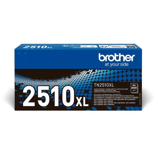 Brother TN-2510XL High-Yield Black Toner Cartridge
