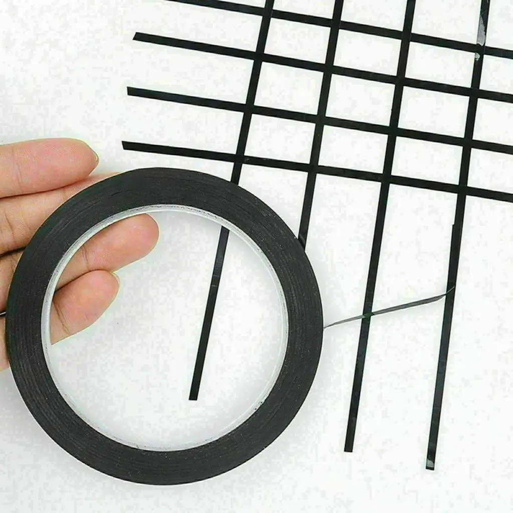 Nobo Gridding Tape 3mm Black