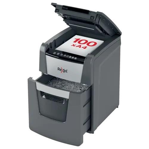 Rexel Optimum AutoFeed+ 100M Automatic Micro-Cut Paper Shredder (2020100M)