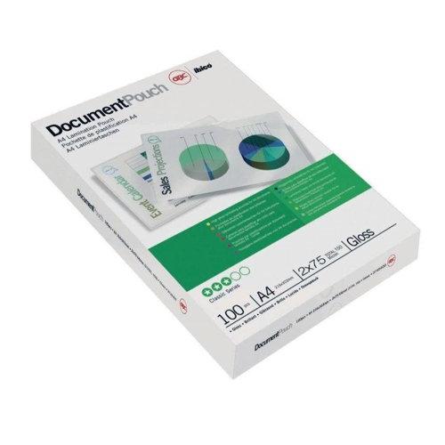 GBC Gloss Laminating Pouches A4 150 Micron Pack of 100 (3740400)