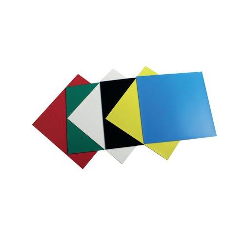 Nobo Magnetic Squares Assorted Colours Pack of 6 (1901104)