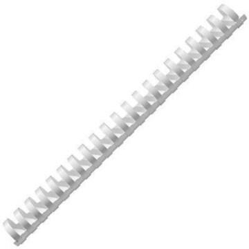 GBC CombBind™ Plastic Binding Combs A4 25mm White Pack of 50 (4028202)