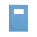 GBC LeatherGrain™ Binding Covers with Window A4 Blue 250gsm Pack of 50 (46735E)