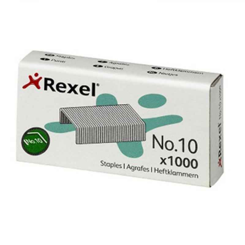 Rexel No. 10 Mini Staples – Pack of 1,000 (06150)