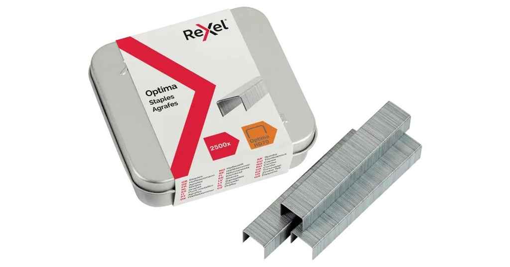 Rexel Optima HD70 Heavy Duty Staples – Pack of 2,500 (2102497)