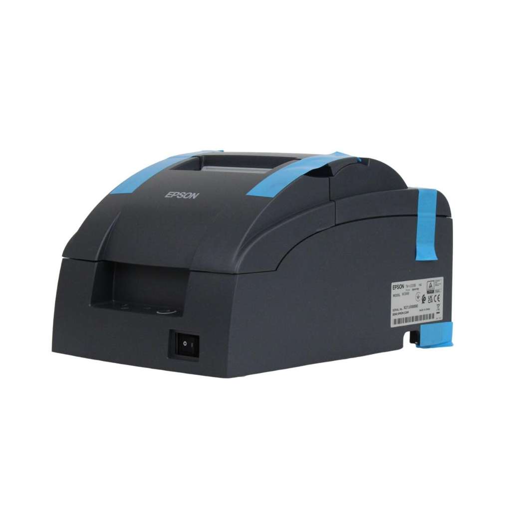 Epson TM-U220IIB (142) Impact Receipt Printer, Ethernet (UB-E04), Power Supply, Dark Grey (C31CL27142) (8443.32)