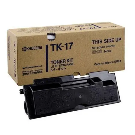 Kyocera TK-17 Black Laser Toner Cartridge (TK-17 / 1T02A80U10)