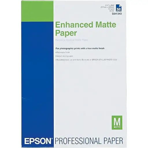 [EP-IPEP-S041718] Epson Enhanced Matte Paper – A4, 250 Sheets [S041603]