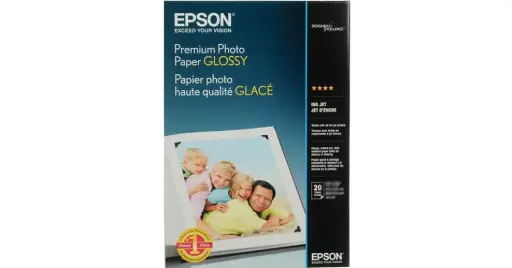 [EP-IPEP-S042109] Epson Premium Glossy Photo Paper – 4" × 7.1", 20 Sheets [S042109]