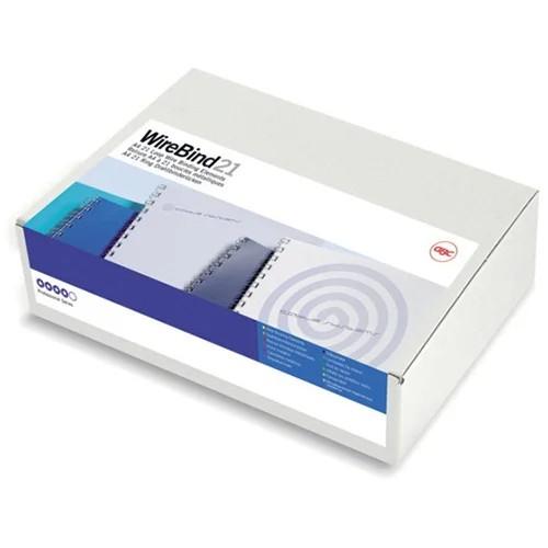 [ACR-BMW-165481] GBC WireBind™ 21-Loop Binding Wires A4 14mm White Pack of 100 (IB165481)