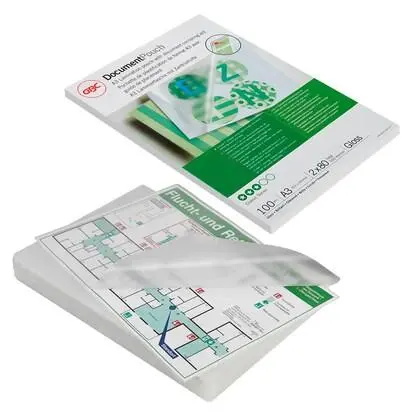 [ACR-LMP-3200746] GBC Document Gloss Laminating Pouches A3 350 Micron Pack of 100 (3200746)