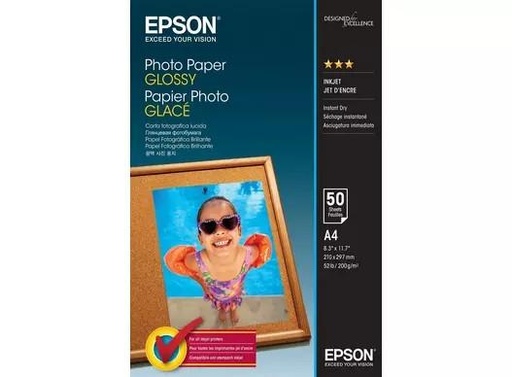 [EP-IPEP-S042539] Epson Photo Paper – A4, 50 Sheets, 194gsm [C13S041622]