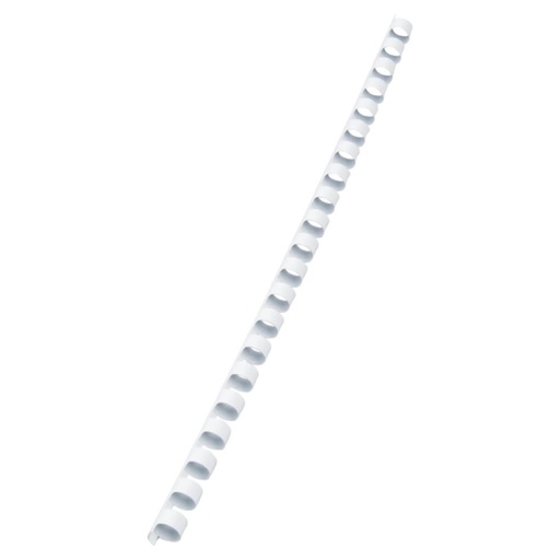 [ACR-BMP-1680] GBC CombBind™ Plastic Binding Combs A4 12mm White Pack of 100 (4028197)