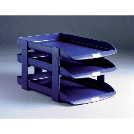 [ACR-DO-25225] Rexel Agenda Classic Letter Tray Risers Blue Pack of 5 (25225)