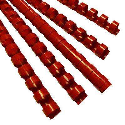 [ACR-BMP-1500] GBC CombBind™ Plastic Binding Combs A4 9.5mm Red Pack of 100 (45535)