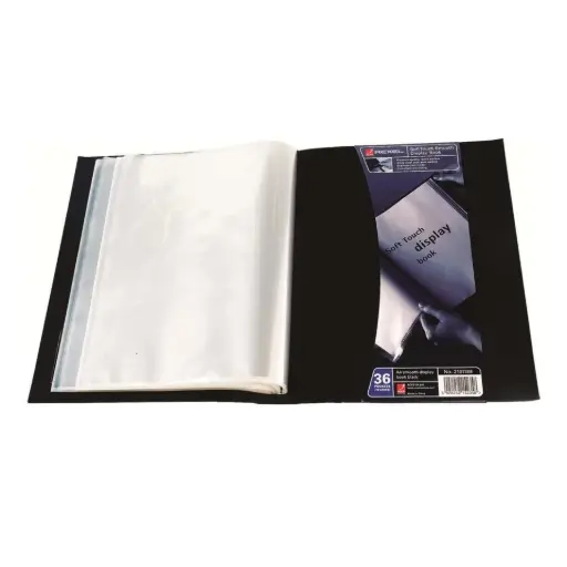 [ACR-F-10035] Rexel Nyrex™ Slimview A4 Display Book 36 Pockets Black (10035BK)