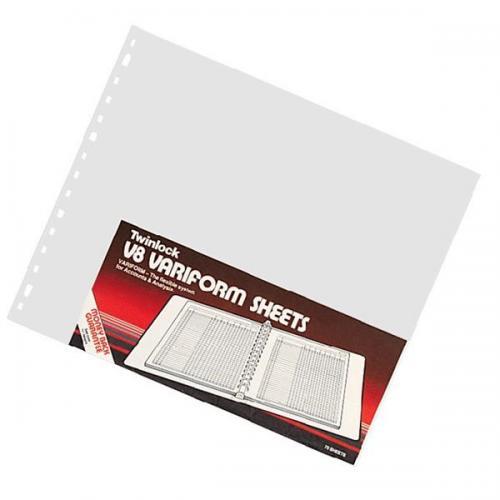 [ACT-FS-75986] Twinlock Variform V8 32 Column Cash Refill Sheets (75986)