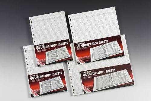 [ACT-FS-75965] Twinlock Variform V5 20-Column Cash Refill Sheets (75965)