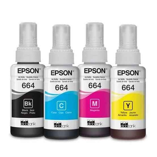 Epson T664 EcoTank 70ml Ink Bottle